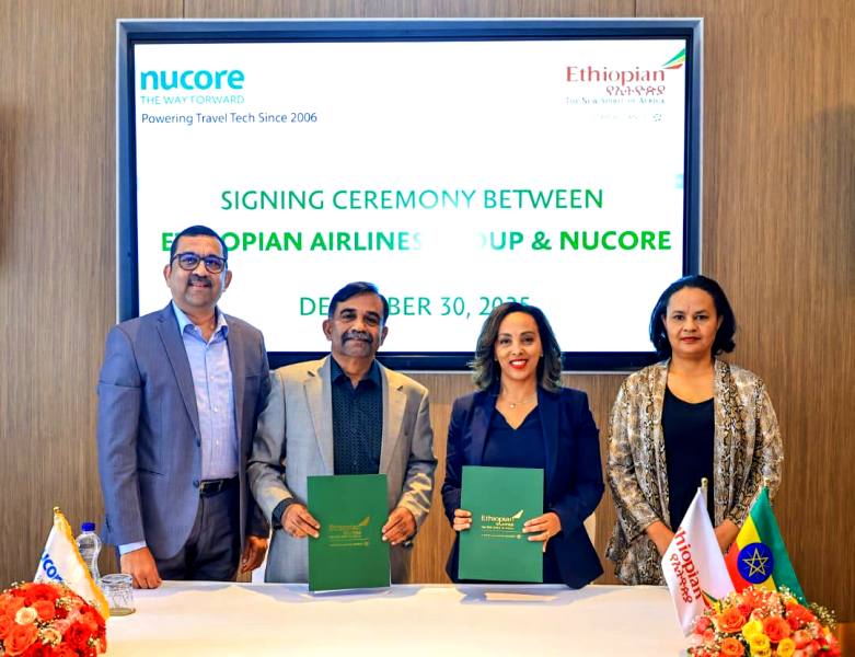 Ethiopian Airlines Partners With Nucore Technologies To Advance Digital Transformation
