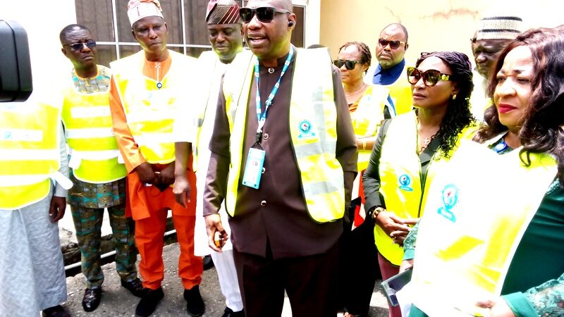 PHOTOS From NAMA MD’s Visit Of MMIA Fire Incident Site