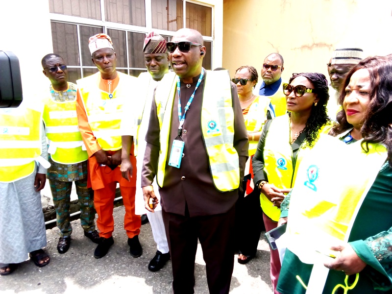 PHOTOS From NAMA MD’s Visit Of MMIA Fire Incident Site