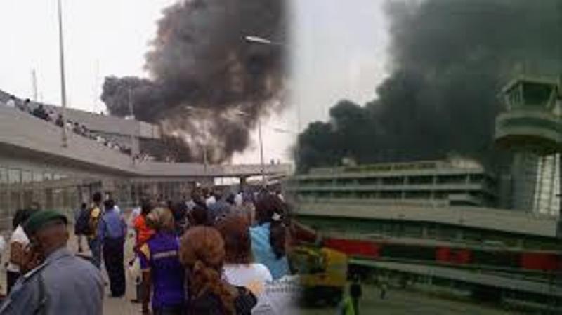 Fire Erupts At Terminal 1 Of Lagos Airport
