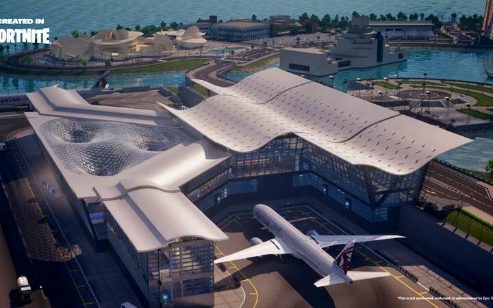 Flag Carrier Of Qatar Launches Its First-Ever Digital Destination In Fortnite