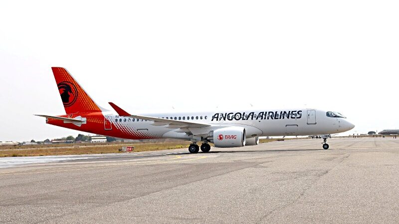 TAAG Angola Airlines Receives Fifth Airbus A220-300