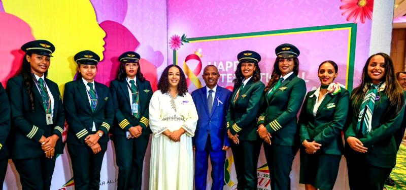 Ethiopian Marks Women’s Day With All Women Functioned Flights To Eight Destinations
