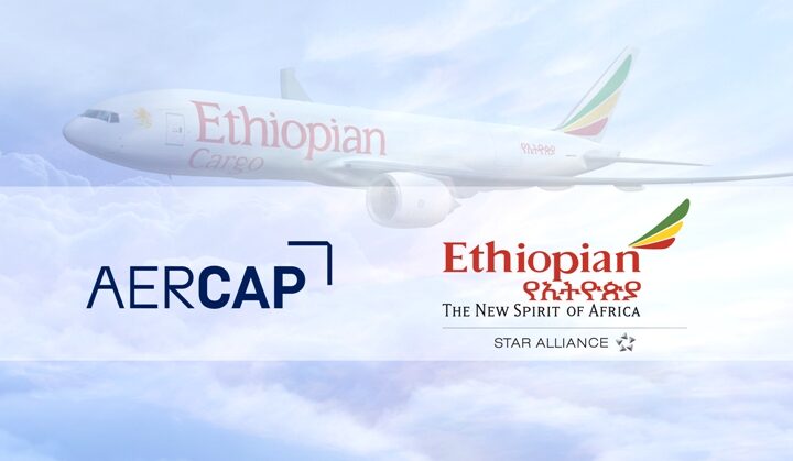 Ethiopian Airlines Signs Lease Agreements With AerCap For B777-300ERSF Converted Freighters