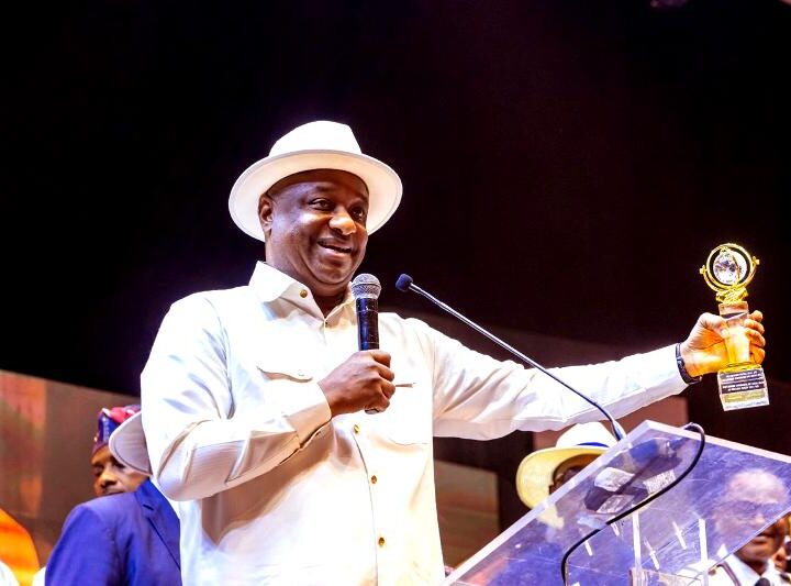 Keyamo Honoured With Silverbird’s “Minister Of The Year Award” Announces FAAN’s Cashless Policy