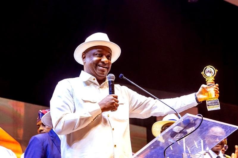 Keyamo Honoured With Silverbird’s “Minister Of The Year Award” Announces FAAN’s Cashless Policy