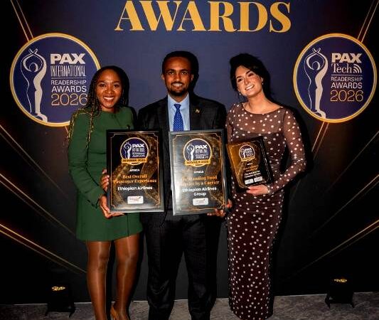 Ethiopian Airlines Wins Three Prestigious Titles At 2026 PAX Readership Award