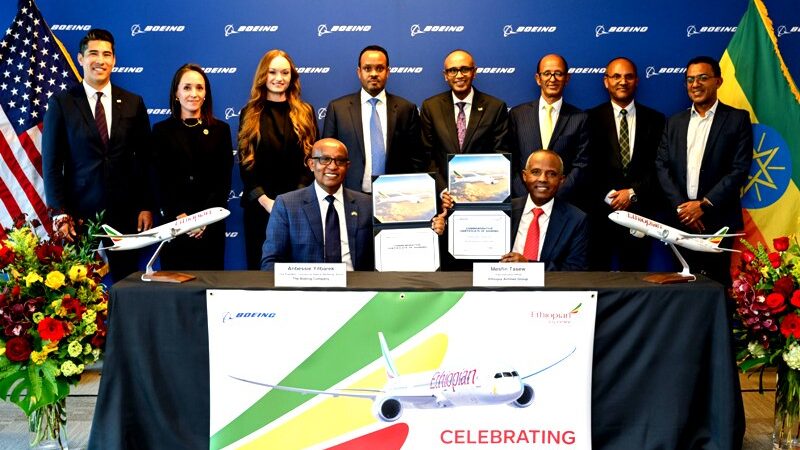 Ethiopian Airlines Converts Options Of Six B787 Dreamliner Airplanes Into Firm Orders