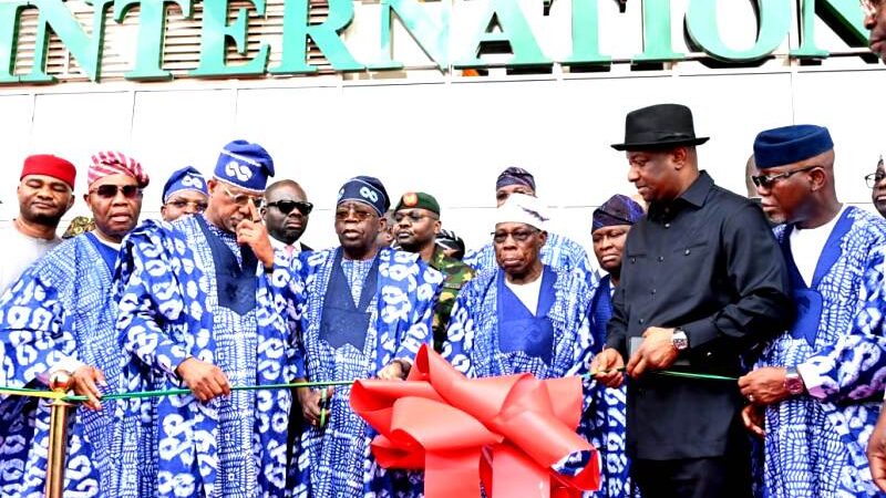 President Tinubu Commissions Gateway International Airport