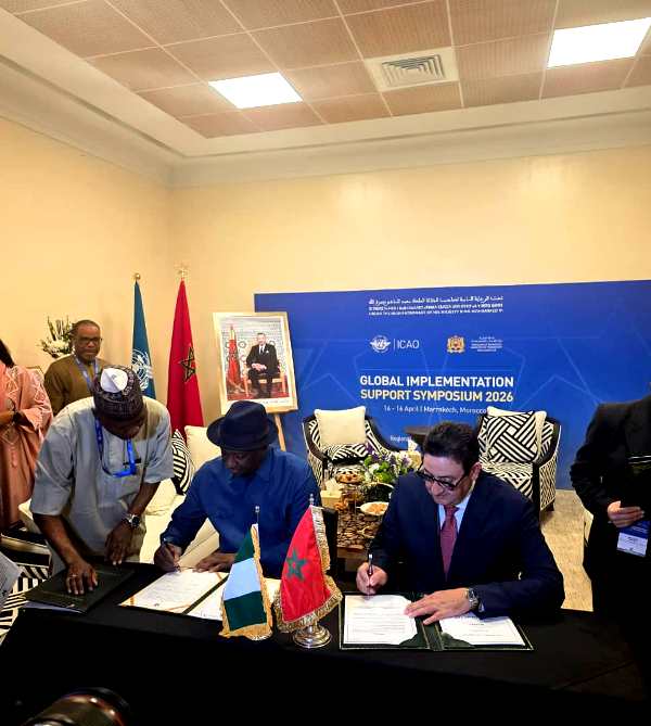 Nigeria’s Aviation Minister Signs Reviewed Nigeria- Morocco BASA Agreement At GISS