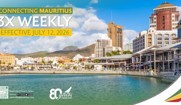 Ethiopian Airlines To Launch Direct Flights To Mauritius, Boosting Regional Connectivity