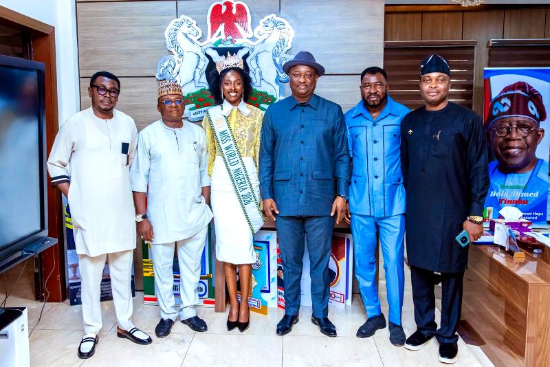Aviation Minister Receives In Audience, Miss World Nigeria, Emphasizes Aviation, Tourism’s Importance