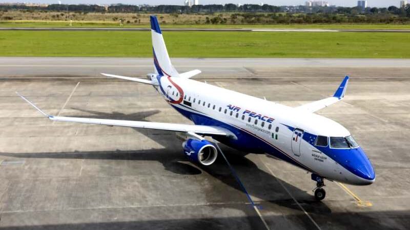 Air Peace Receives Brand-New Embraer175 To Nigeria, Strengthens Fleet, Operational Connectivity
