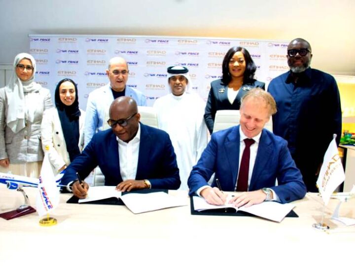 Air Peace, Etihad Airways Sign Interline Agreement To Expand Connectivity Across  West Africa