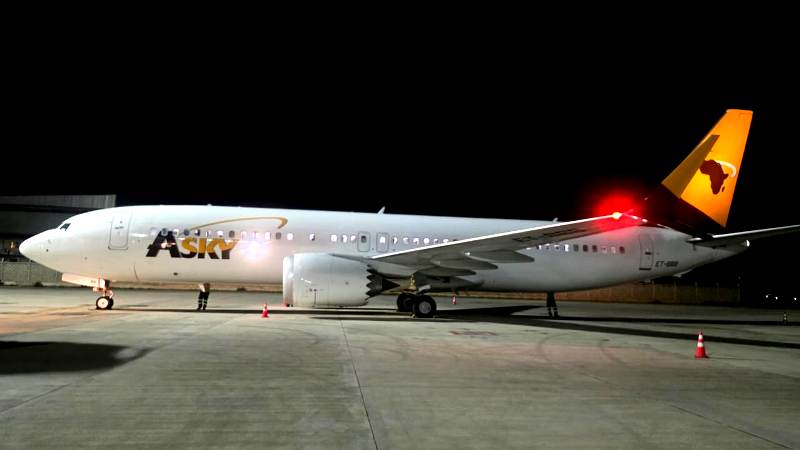 ASKY Welcomes Aircraft ET-BBB Return To Service Following Major Structural Repairs