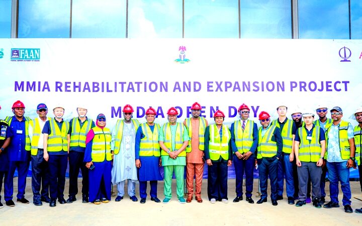 MMIA Terminal 1: FAAN, CCECC Mark Completion Of Land-Side Bridge Concrete Works