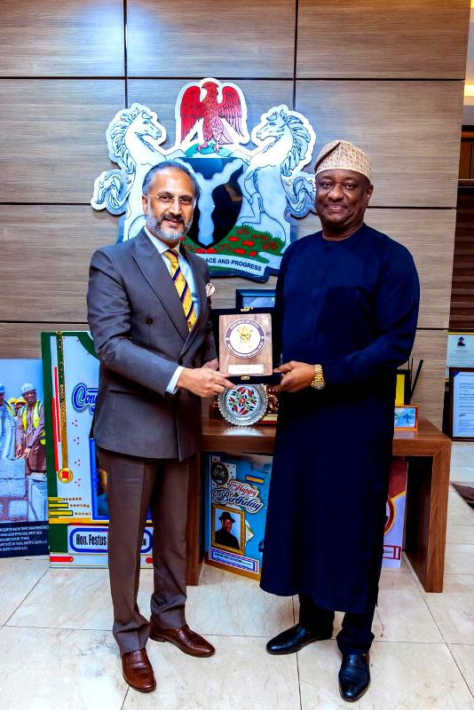 Aviation Minister Receives Indian High Commissioner As Envoy Seeks Aviation Partnership